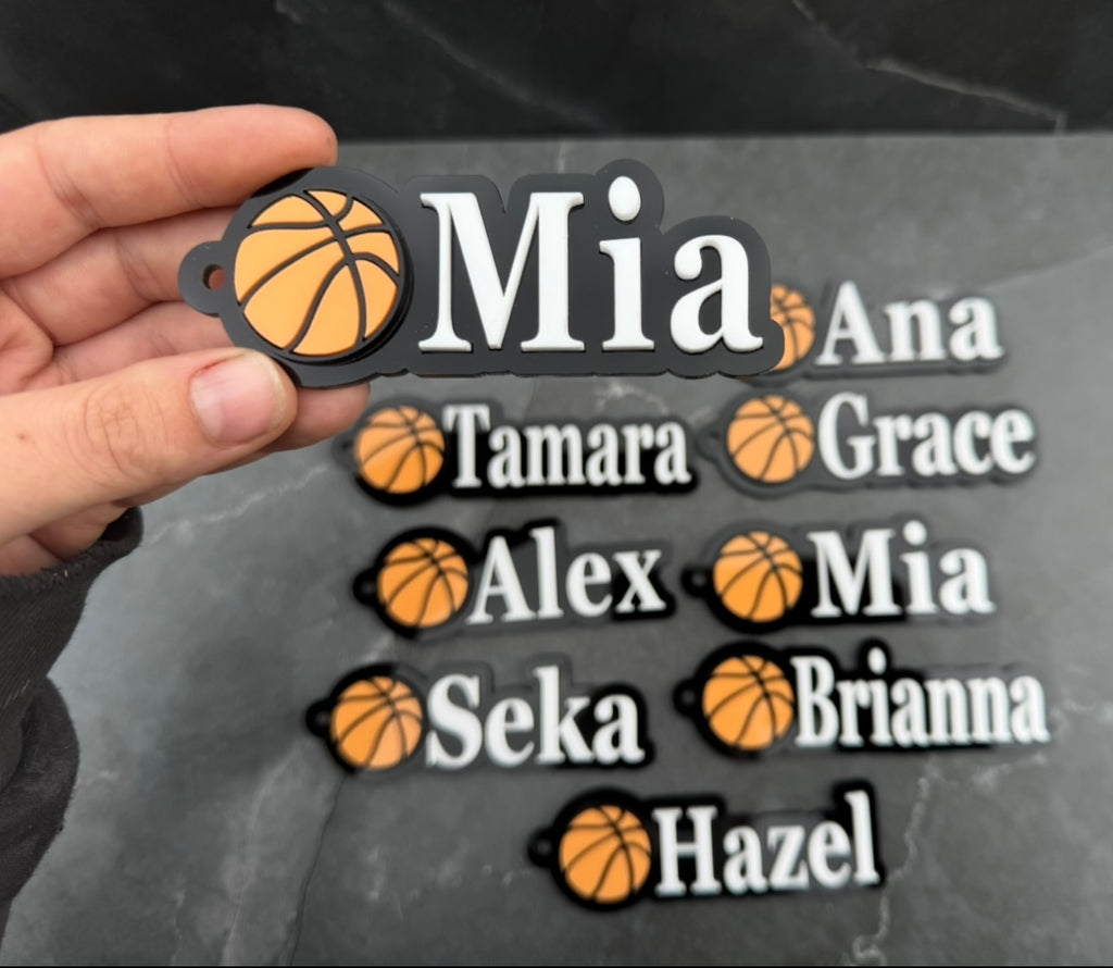 Personalised Basketball Keychains - Personalized Sports Team Gifts